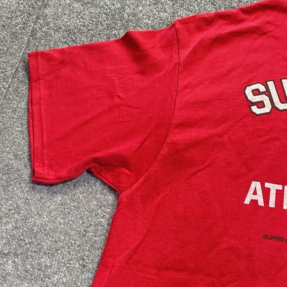 Atlanta Falcons Shirt Mens XL Red Majestic NFL Super Bowl LI 51 Destination New - Picture 6 of 13